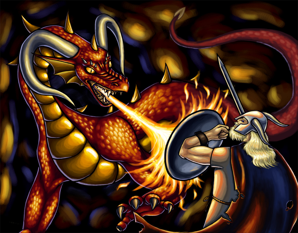 Beowulf (modern English translation) by Anonymous | Poetry Foundation the final battle beowulf